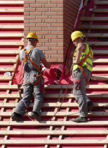 Dakwerker in kampen